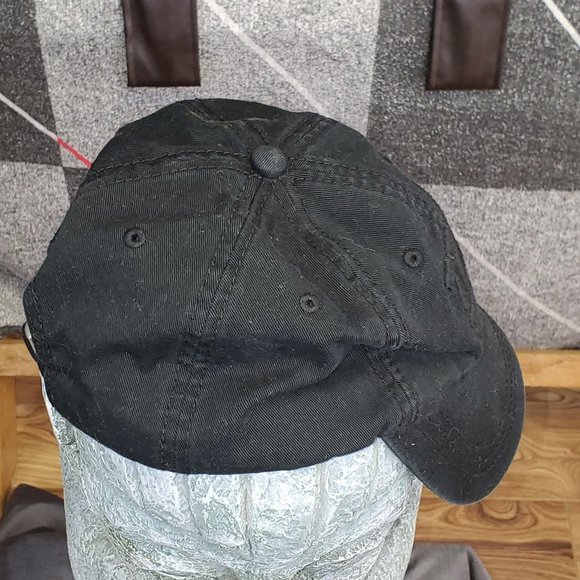 buy2get3rdFREE 77 USA Flag Adult Adjustable Hat Cap Black American Eagle - Picture 4 of 5